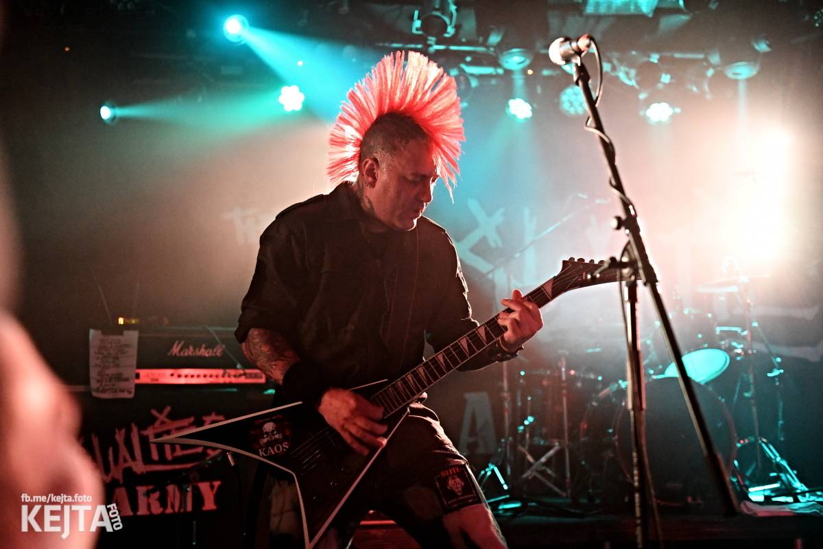 Bestie zvaná The Casualties zaútočila na pražské Futurum, drsné pogo neznalo mezí