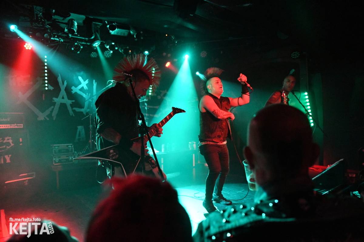 Bestie zvaná The Casualties zaútočila na pražské Futurum, drsné pogo neznalo mezí