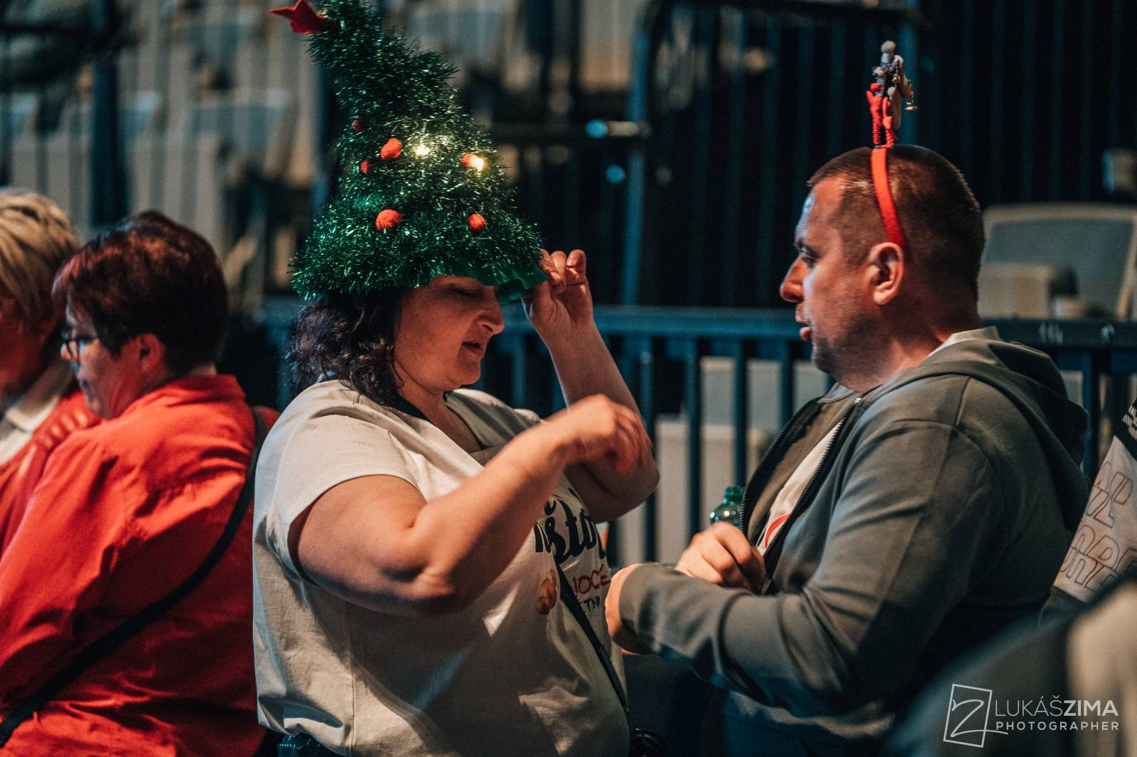 Kryštof si udělali Vánoce v květnu. V O2 areně sněžilo, Richard Krajčo přijel na saních