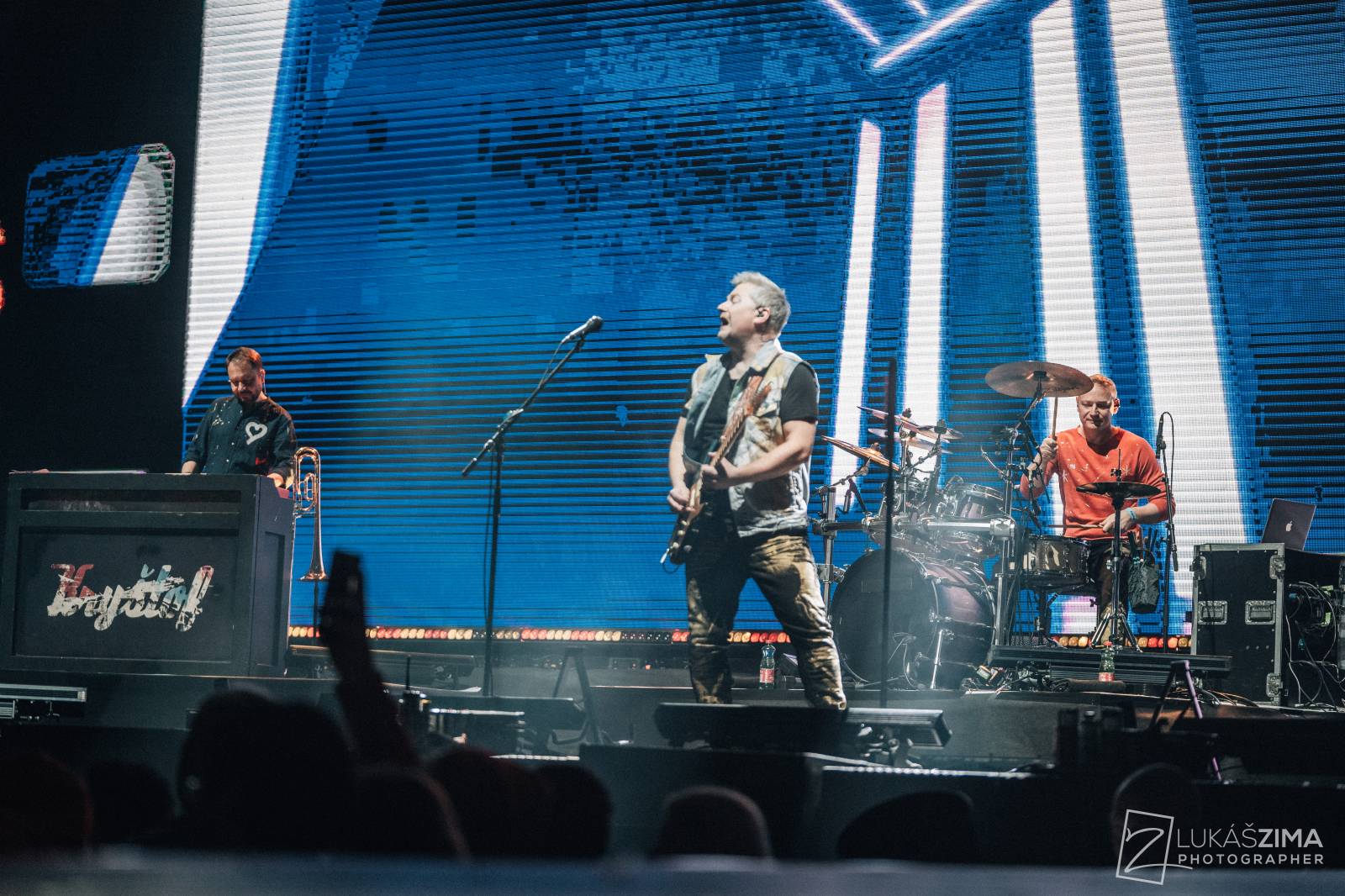 Kryštof si udělali Vánoce v květnu. V O2 areně sněžilo, Richard Krajčo přijel na saních