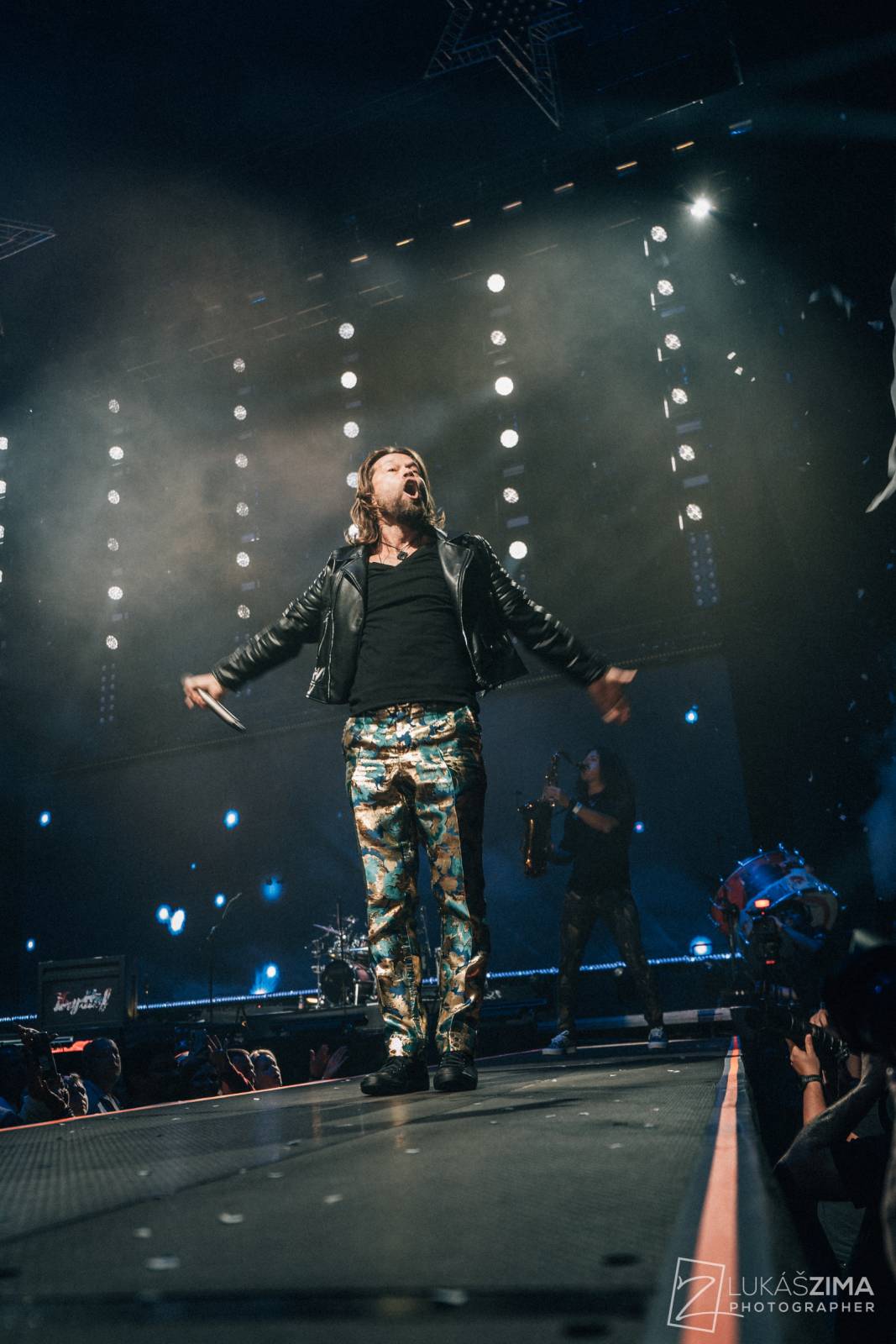 Kryštof si udělali Vánoce v květnu. V O2 areně sněžilo, Richard Krajčo přijel na saních