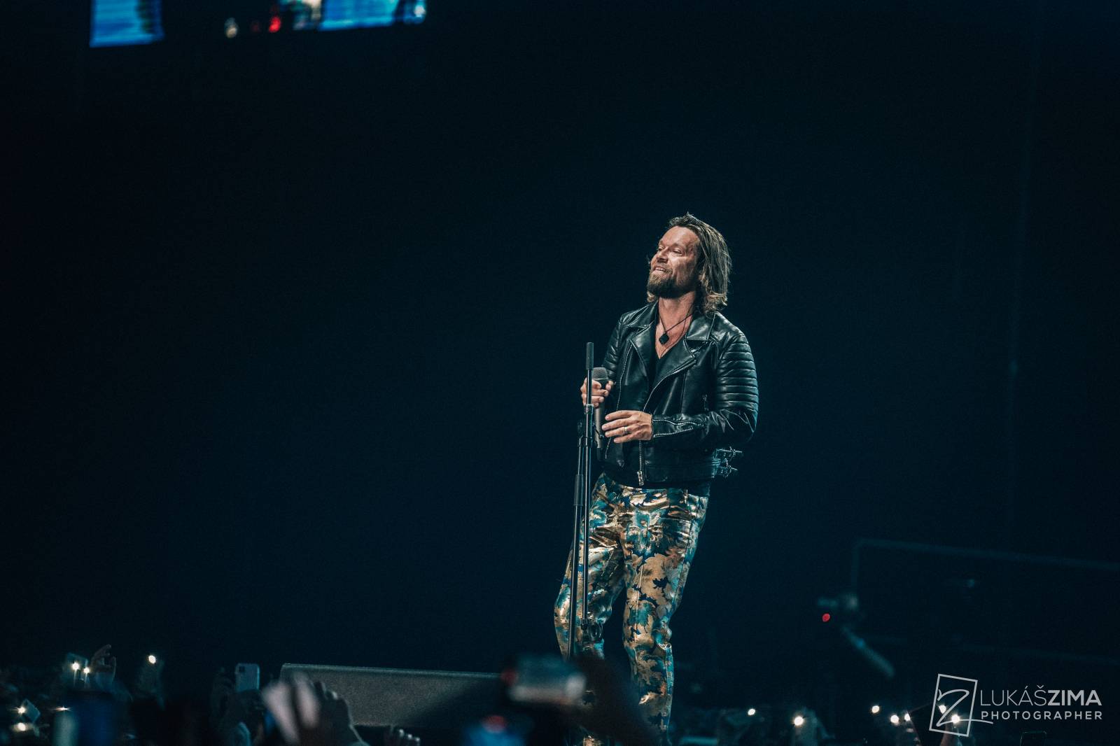 Kryštof si udělali Vánoce v květnu. V O2 areně sněžilo, Richard Krajčo přijel na saních