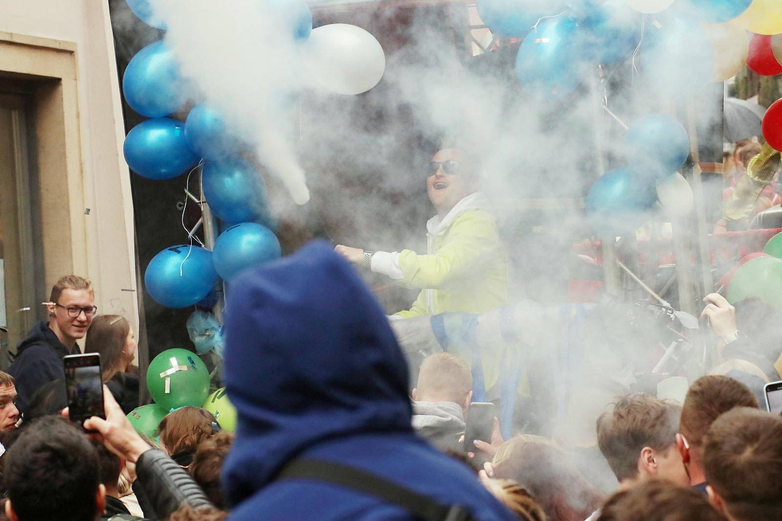 Majáles po třech letech rozburácel Brno, přivezl Kazmu, Mirai i Kapitána Dema