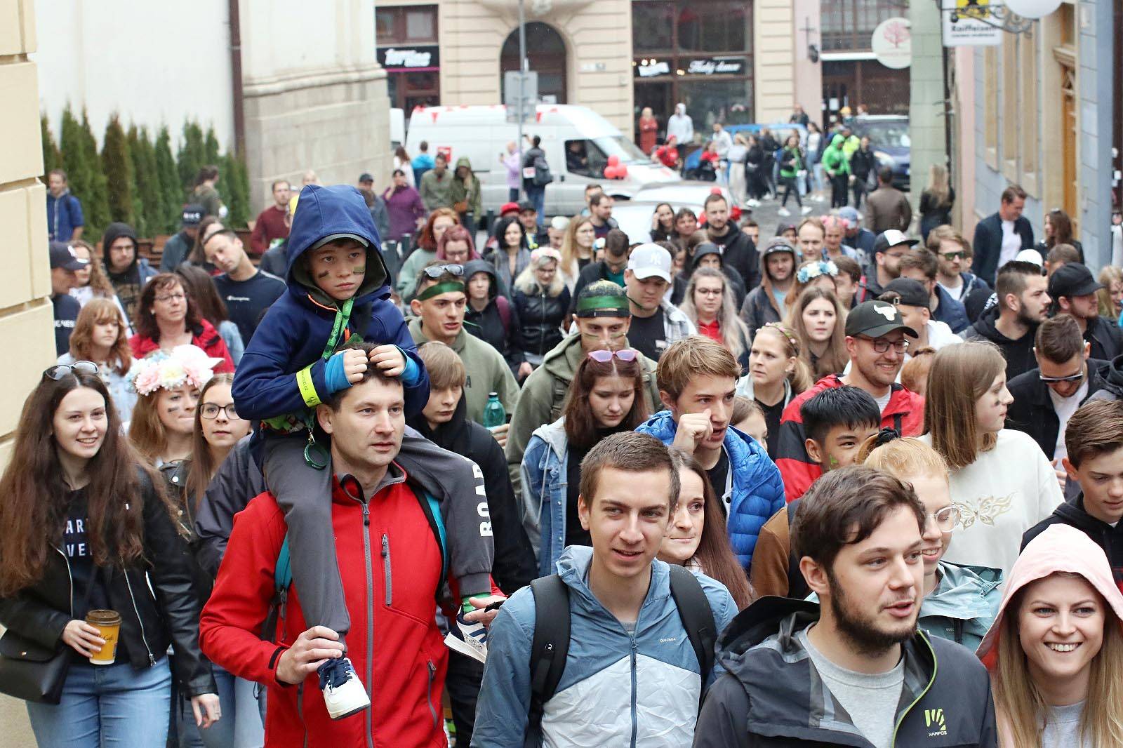 Majáles po třech letech rozburácel Brno, přivezl Kazmu, Mirai i Kapitána Dema