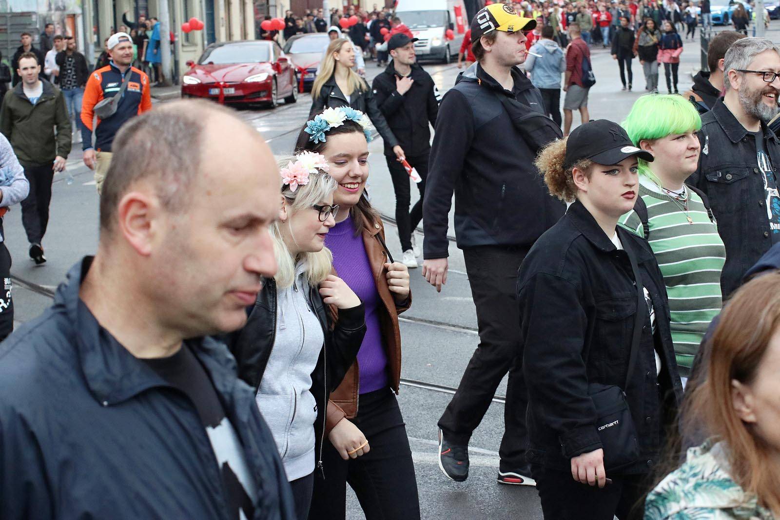 Majáles po třech letech rozburácel Brno, přivezl Kazmu, Mirai i Kapitána Dema