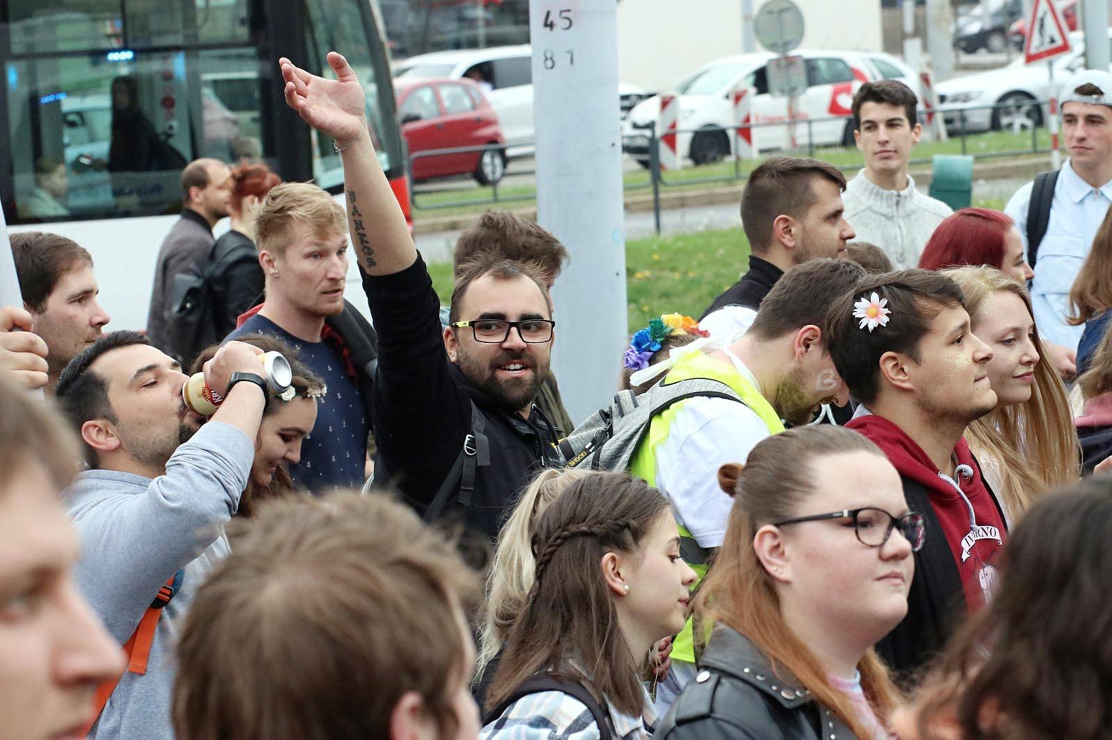 Majáles po třech letech rozburácel Brno, přivezl Kazmu, Mirai i Kapitána Dema