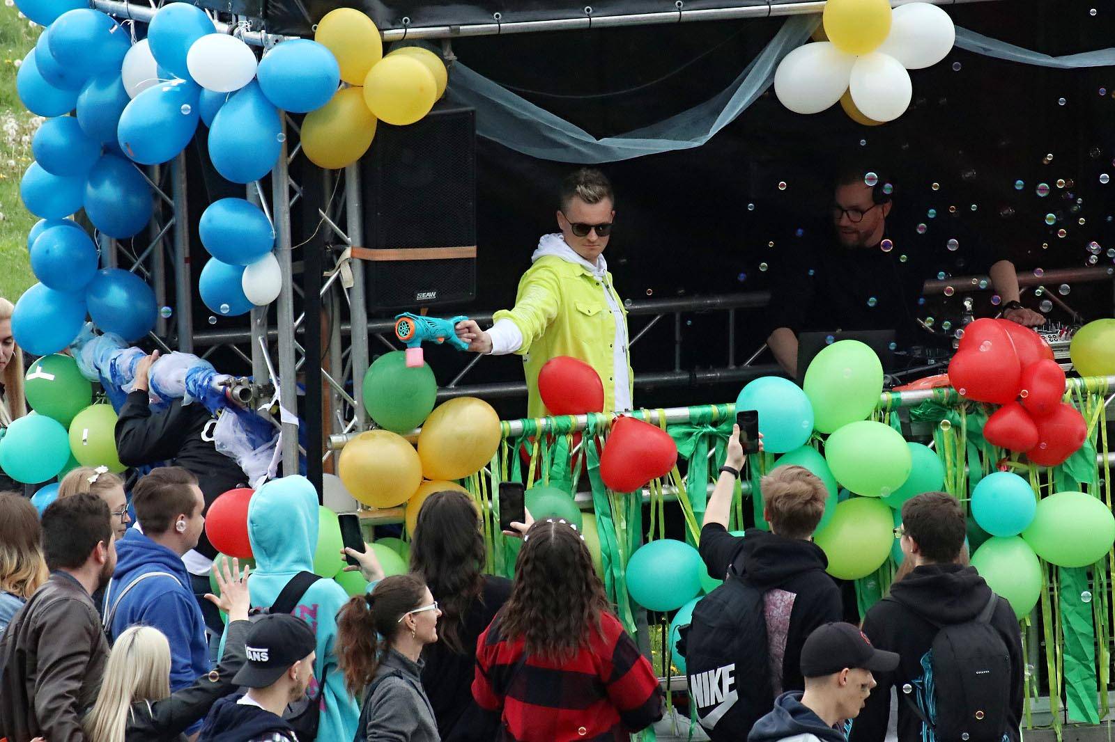 Majáles po třech letech rozburácel Brno, přivezl Kazmu, Mirai i Kapitána Dema