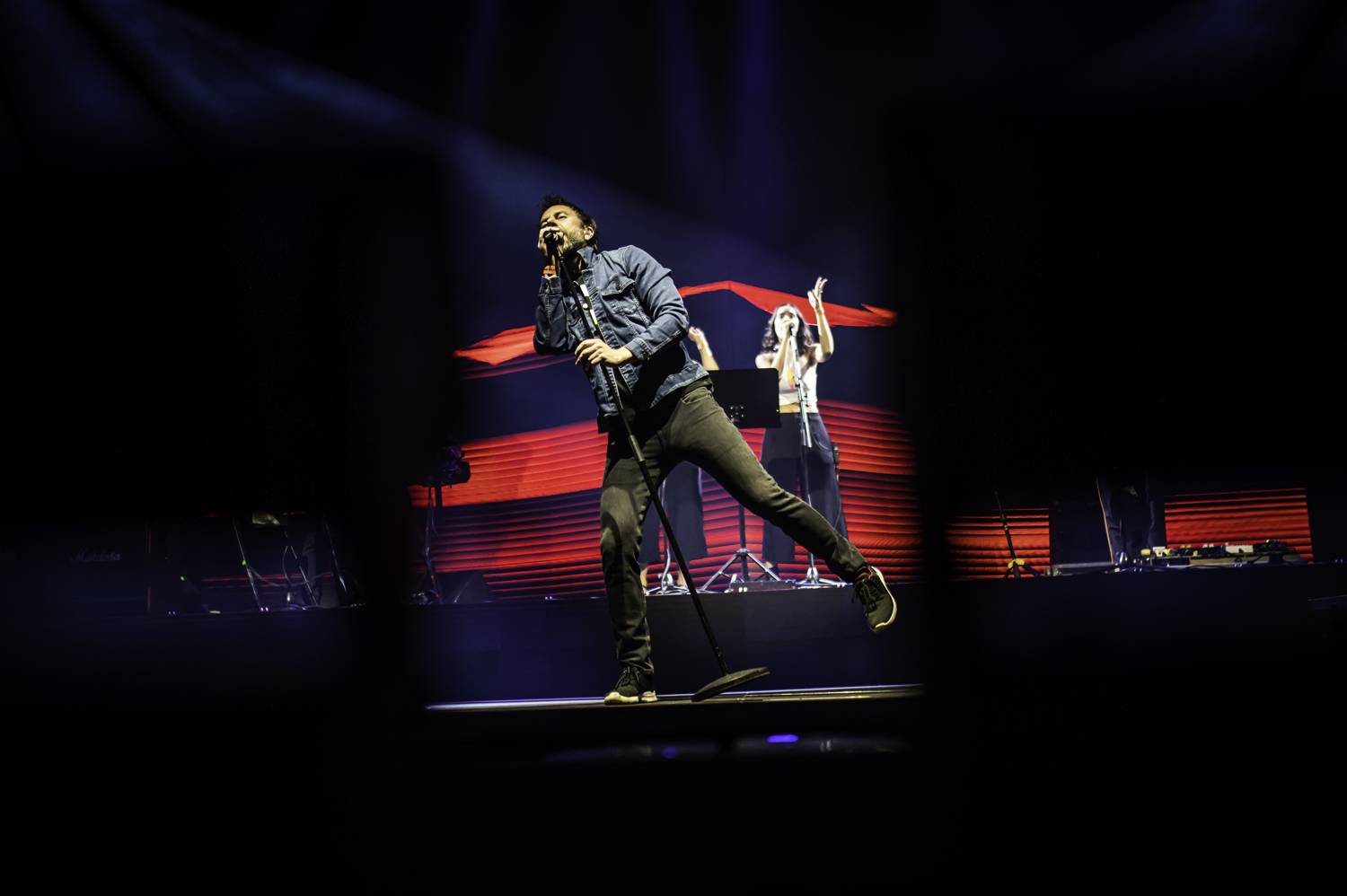 Show plná rock'n'rollu. Tata Bojs měli v O2 universu unikátní scénu i speciální zvukový systém