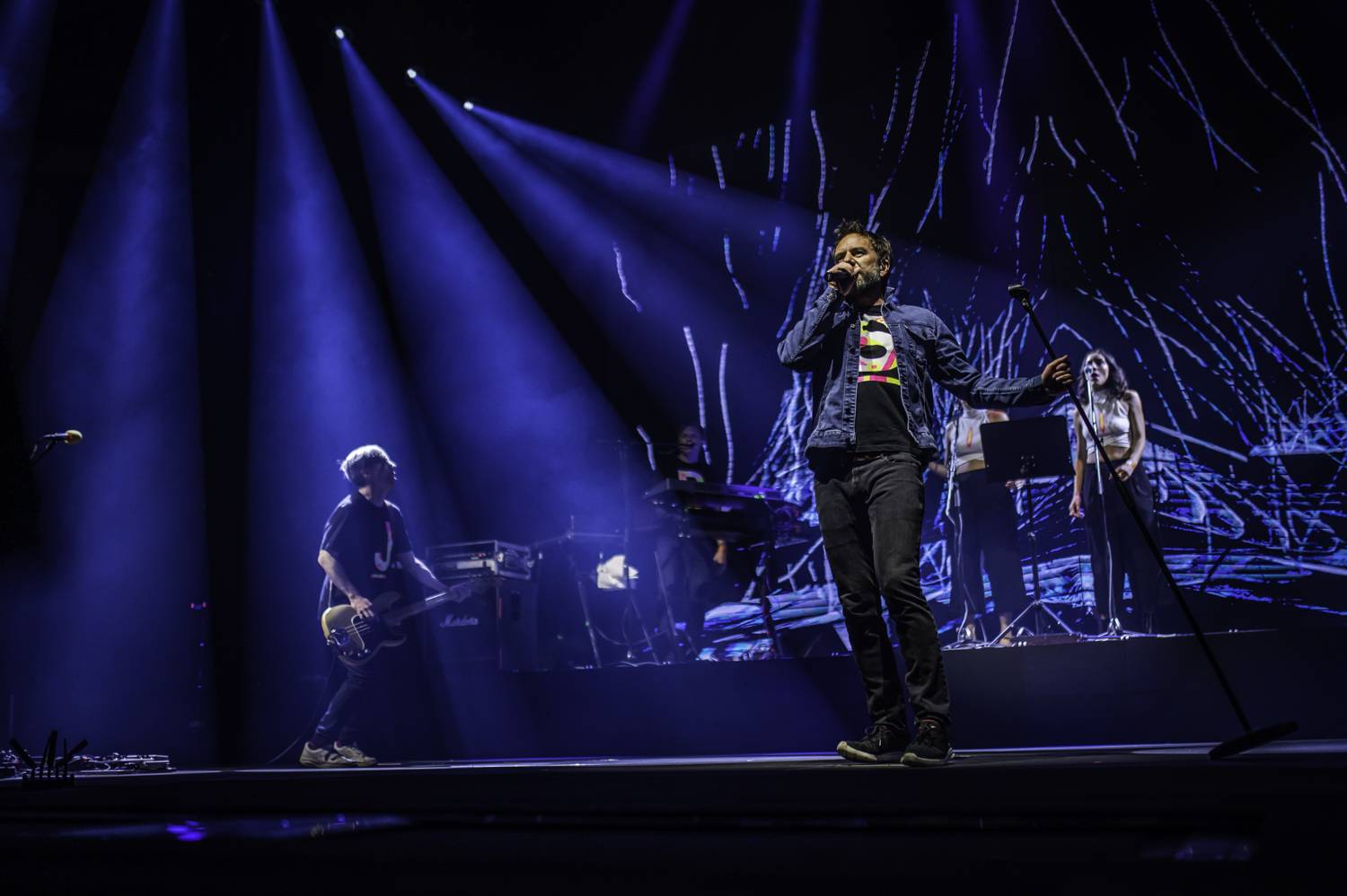 Show plná rock'n'rollu. Tata Bojs měli v O2 universu unikátní scénu i speciální zvukový systém