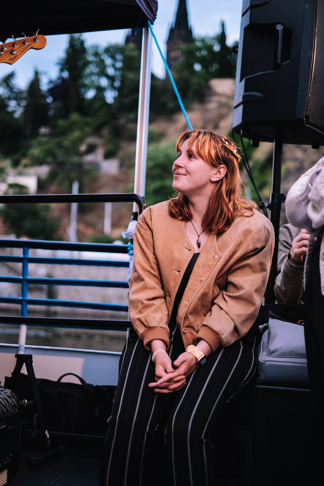 Kateřina Marie Tichá s Bandjeez zazpívali fanouškům na Vltavě, potěšili i novými písněmi