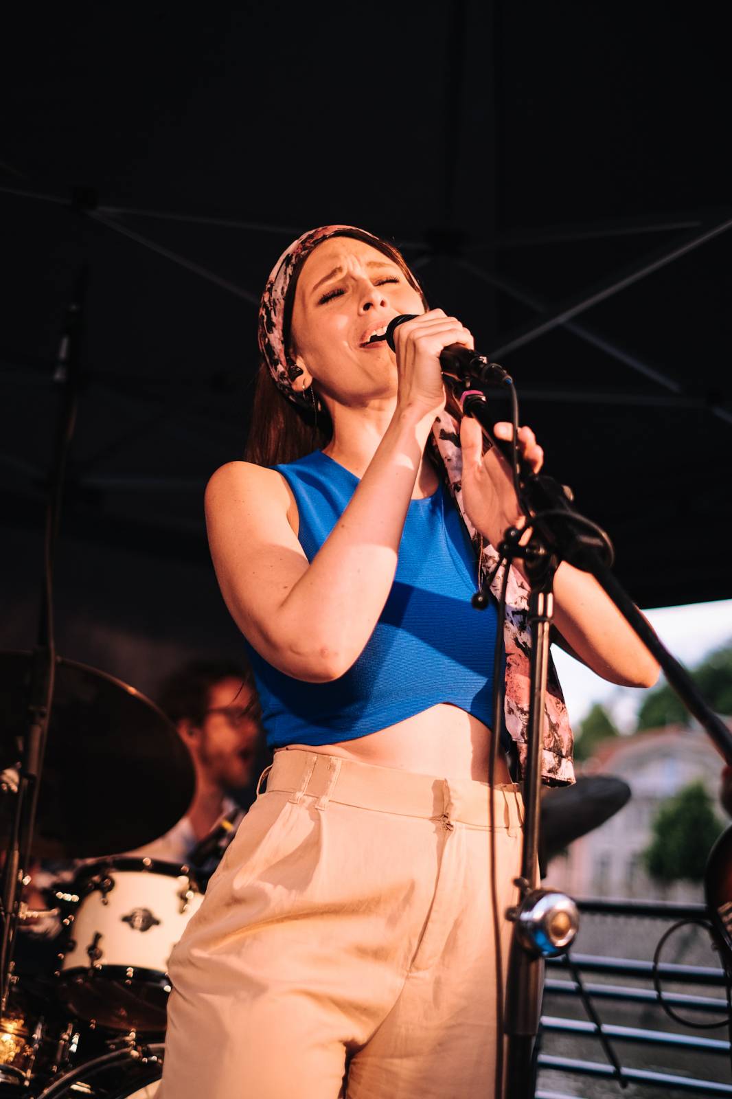 Kateřina Marie Tichá s Bandjeez zazpívali fanouškům na Vltavě, potěšili i novými písněmi