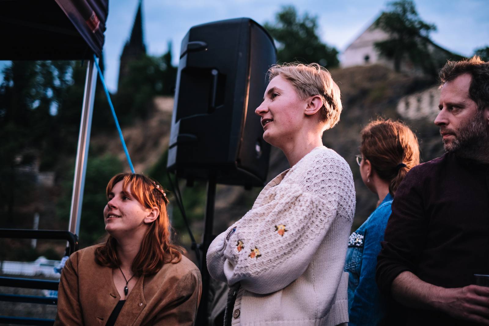 Kateřina Marie Tichá s Bandjeez zazpívali fanouškům na Vltavě, potěšili i novými písněmi