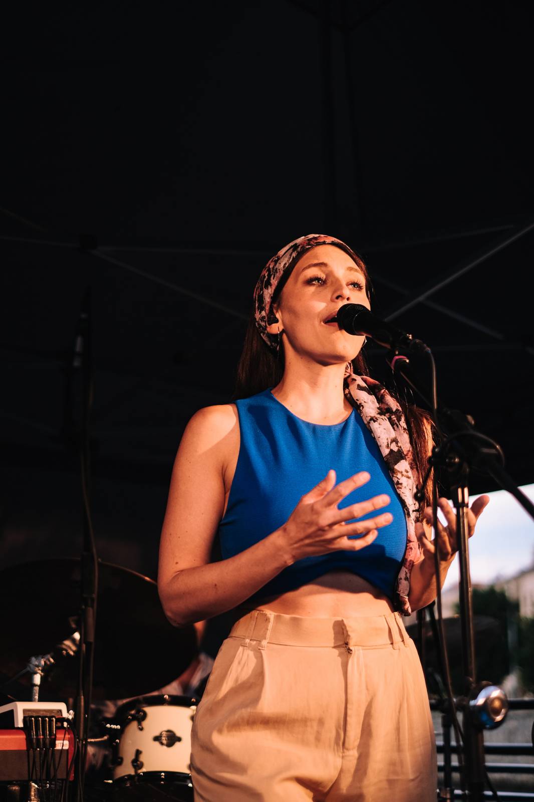 Kateřina Marie Tichá s Bandjeez zazpívali fanouškům na Vltavě, potěšili i novými písněmi