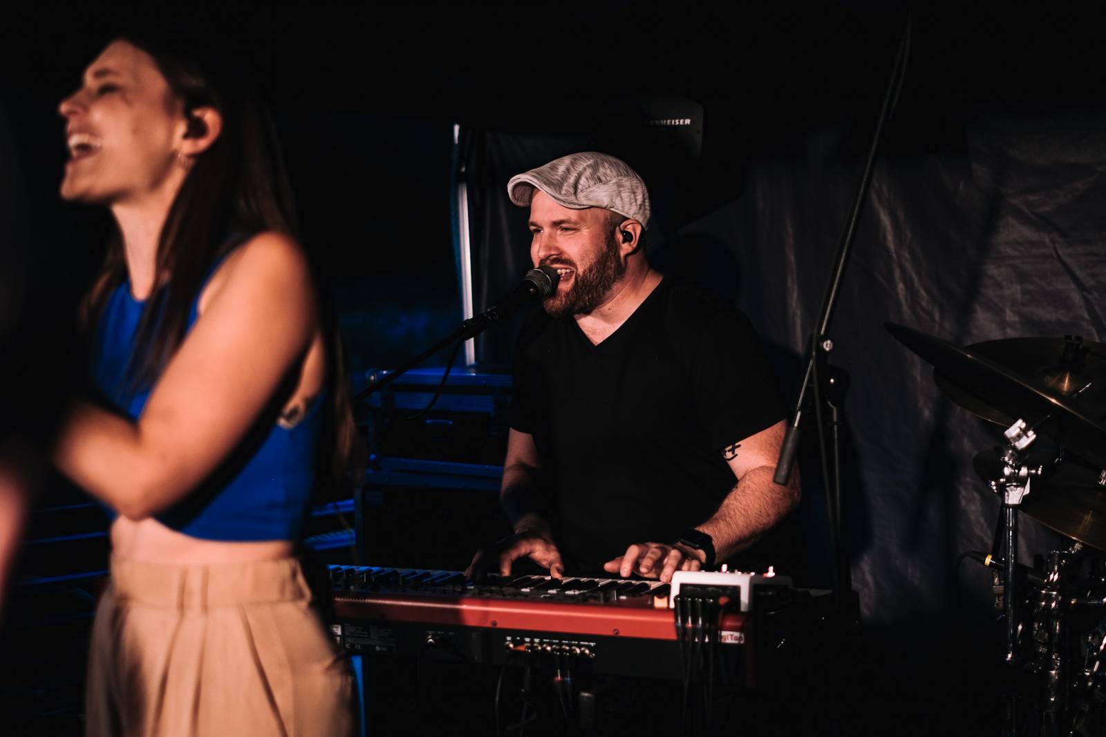 Kateřina Marie Tichá s Bandjeez zazpívali fanouškům na Vltavě, potěšili i novými písněmi