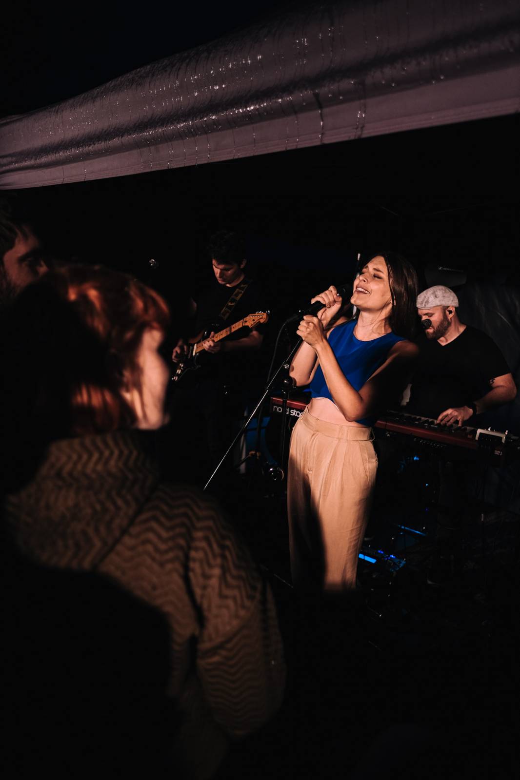 Kateřina Marie Tichá s Bandjeez zazpívali fanouškům na Vltavě, potěšili i novými písněmi