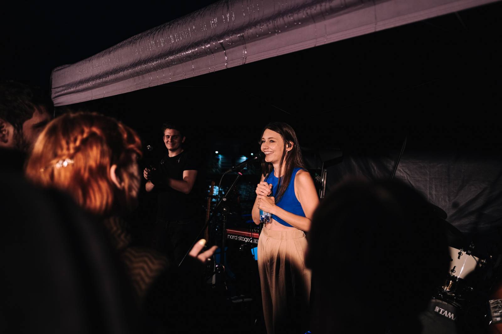 Kateřina Marie Tichá s Bandjeez zazpívali fanouškům na Vltavě, potěšili i novými písněmi