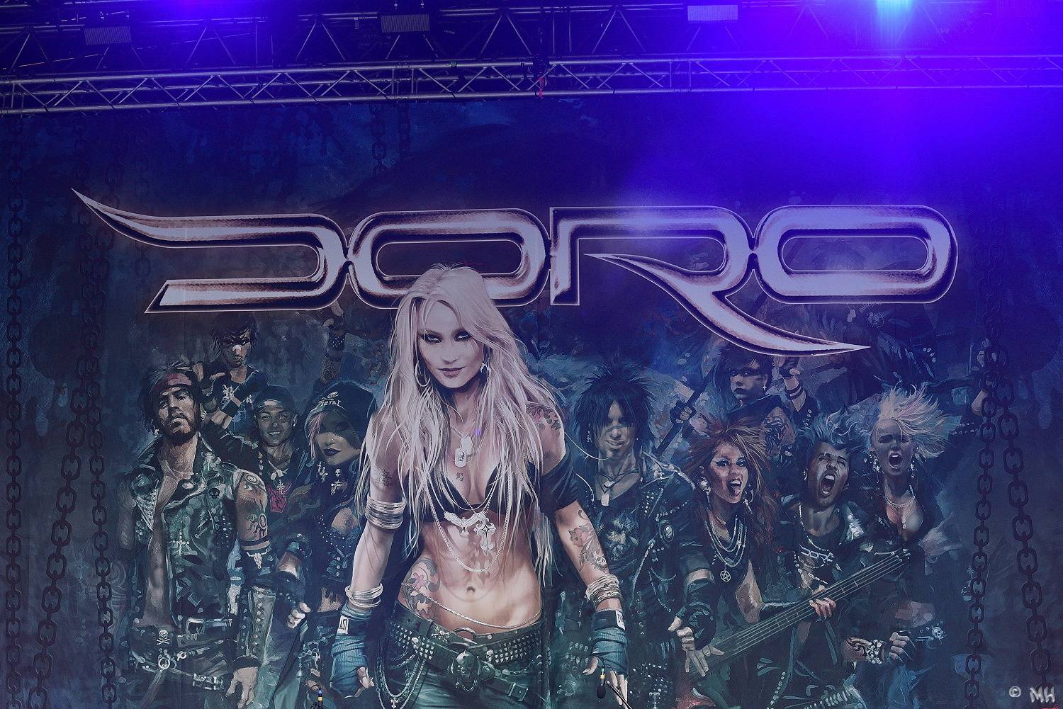 Metalové burácení v Plzni pokračuje. Doro oslavila narozeniny, vystoupili i Running Wild nebo Majestica