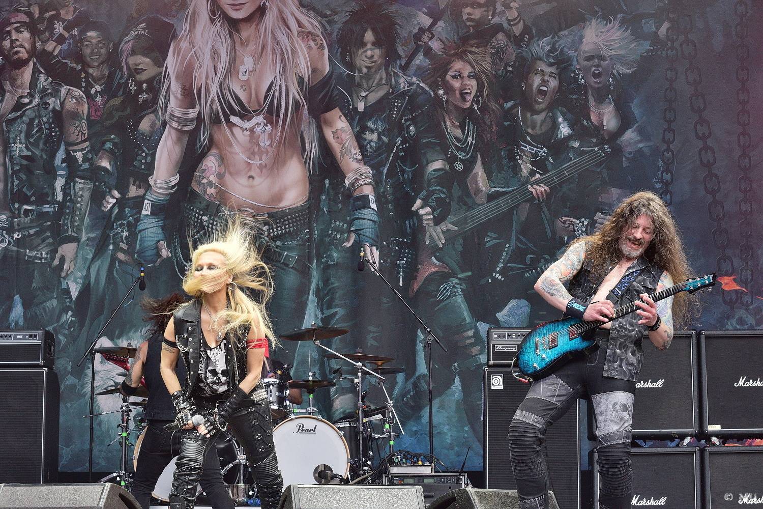 Metalové burácení v Plzni pokračuje. Doro oslavila narozeniny, vystoupili i Running Wild nebo Majestica