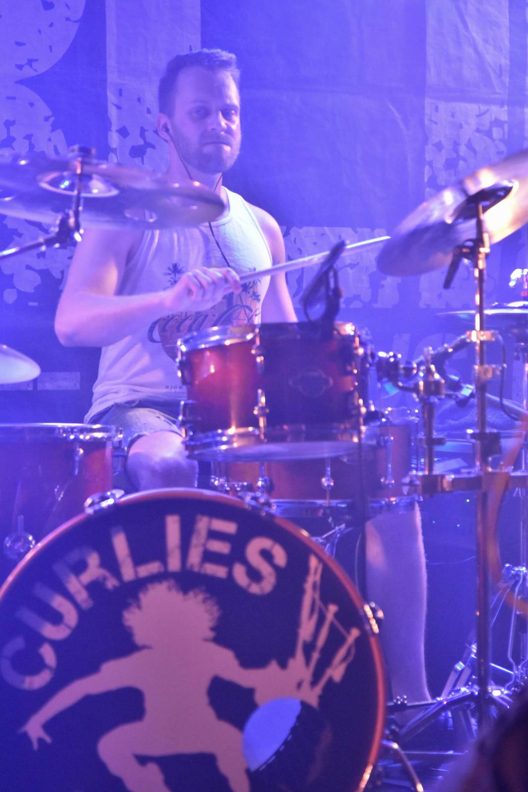 Adys do Rock Café přivezli Poslední kapku romantiky, Curlies Sousedku  