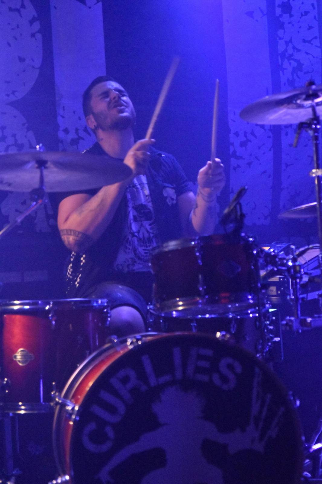 Adys do Rock Café přivezli Poslední kapku romantiky, Curlies Sousedku  