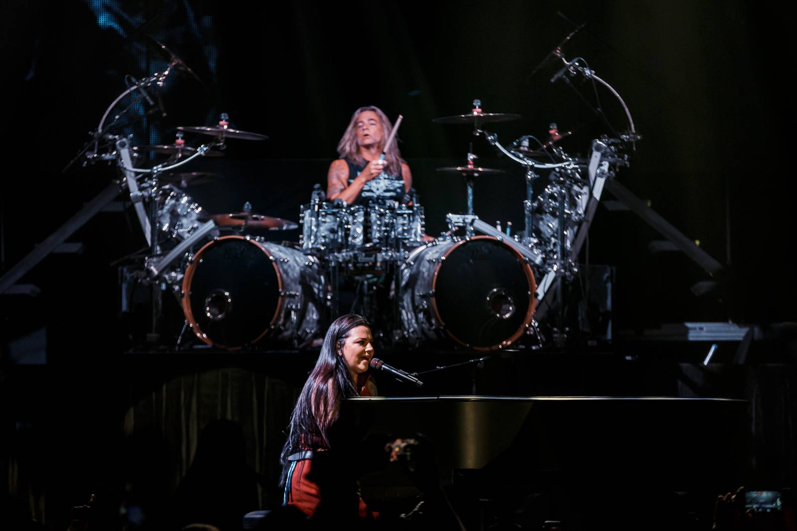 Evanescence s Amy Lee předvedli v Praze skvělý výkon