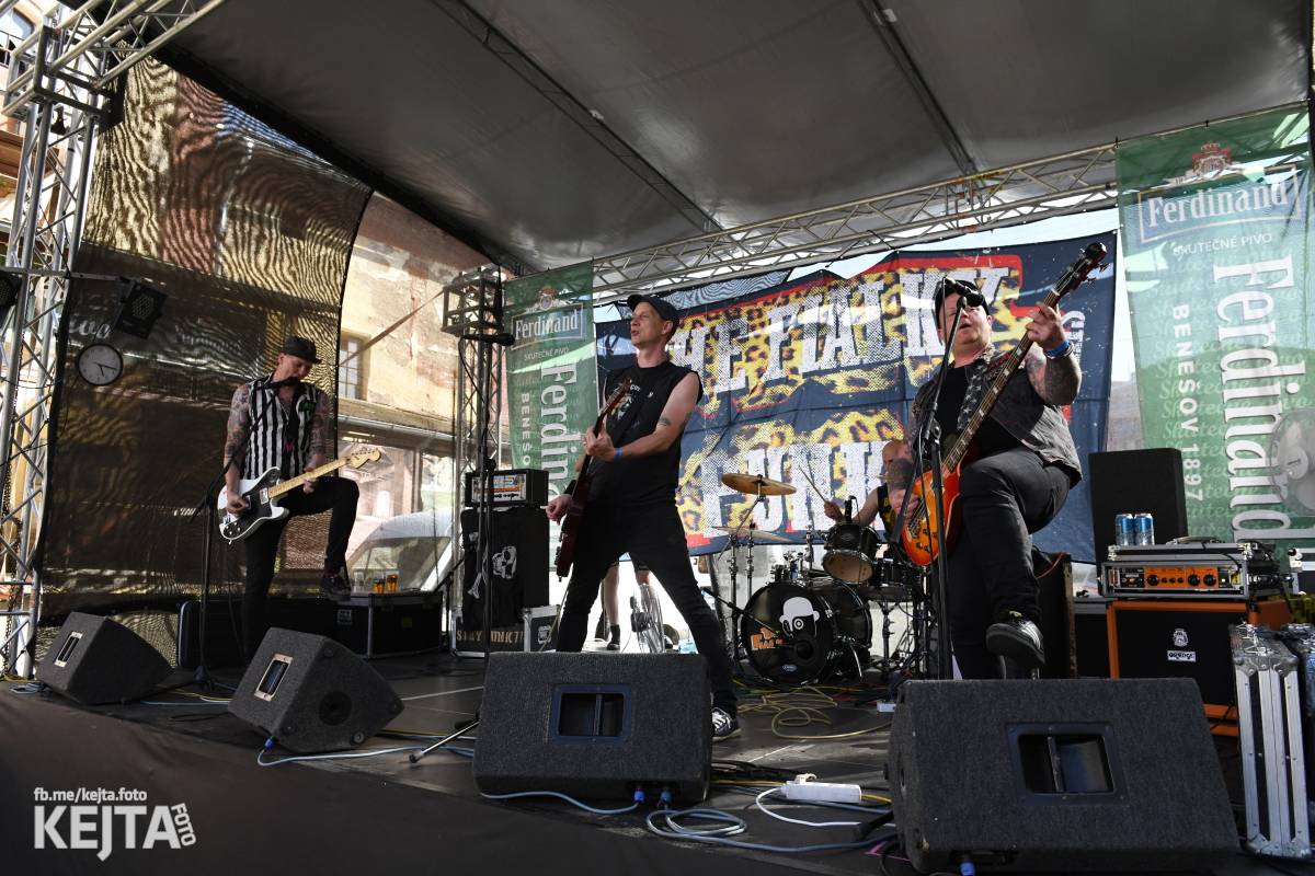 Punk Rock for Ferdinand: nejen dospěláci pařili na RV-4, The Fialky nebo !V.V.Ú.