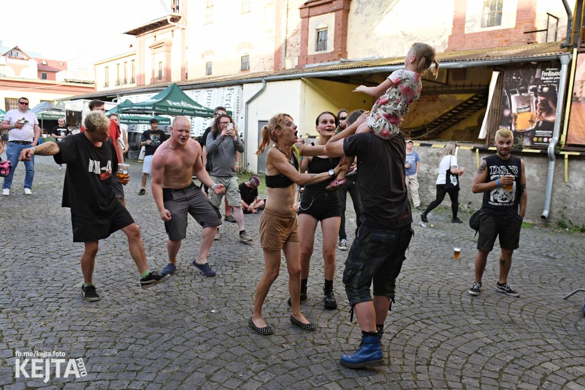 Punk Rock for Ferdinand: nejen dospěláci pařili na RV-4, The Fialky nebo !V.V.Ú.