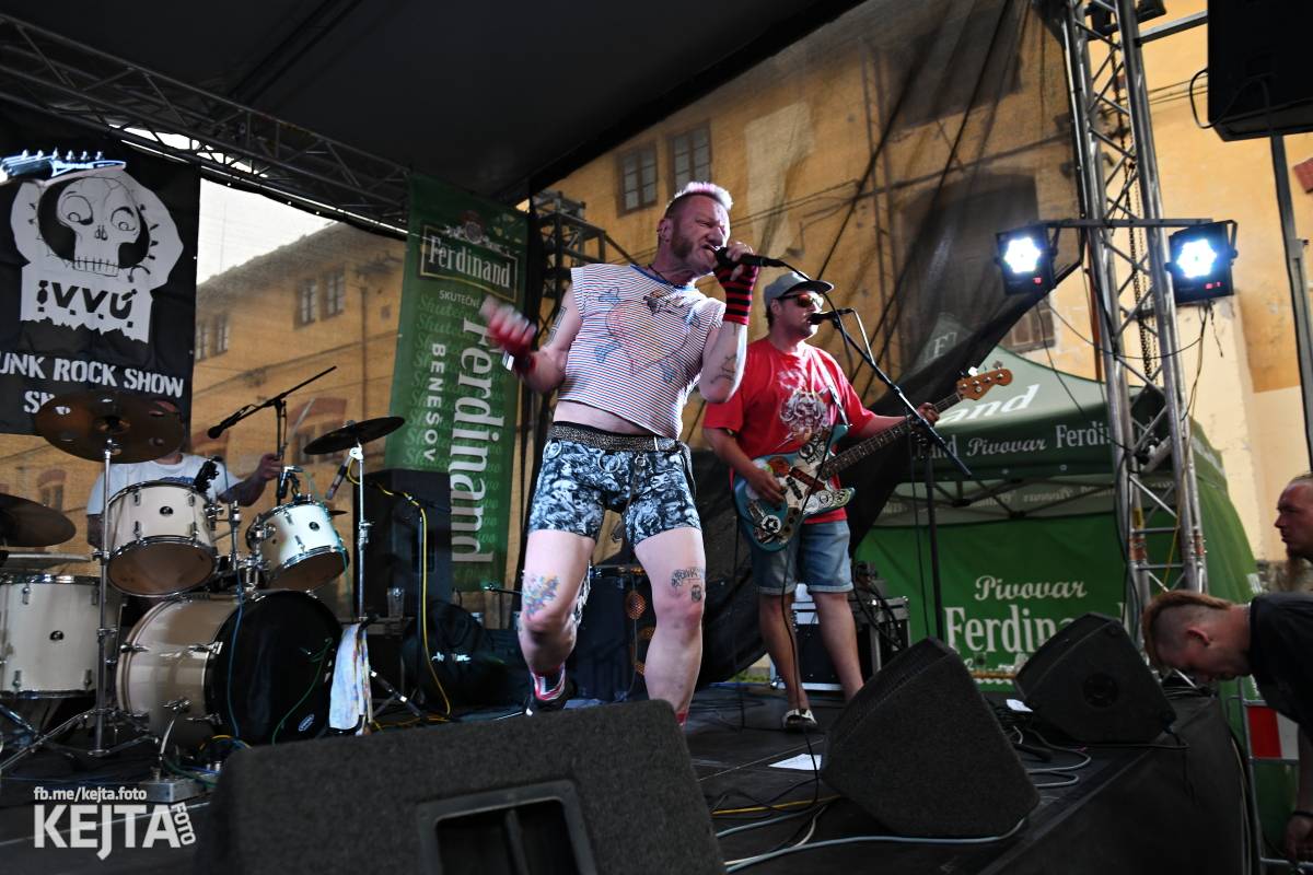 Punk Rock for Ferdinand: nejen dospěláci pařili na RV-4, The Fialky nebo !V.V.Ú.