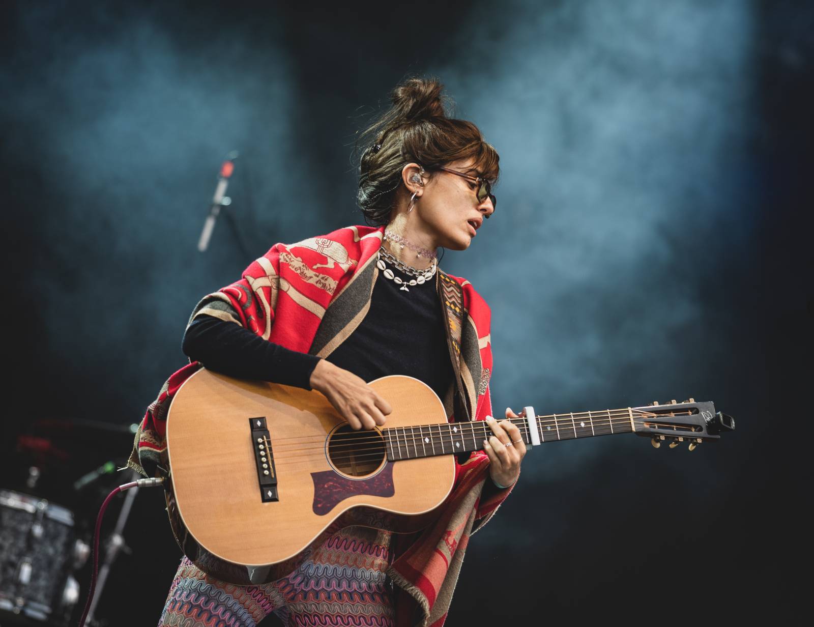 Ani déšť Metronome Prague nezastavil. Hvězdou večera byl Beck, vystoupili také Tata Bojs nebo Marpo