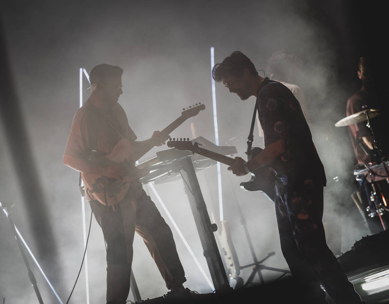 Ani déšť Metronome Prague nezastavil. Hvězdou večera byl Beck, vystoupili také Tata Bojs nebo Marpo