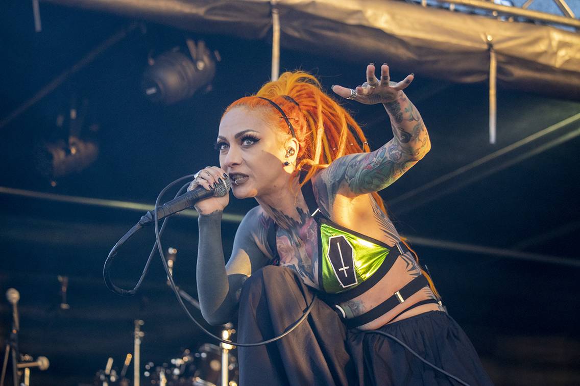 Třetí den ve Spáleném Poříčí. Basinfirefest roztančili Čad, Tublatanka, Infected Rain nebo Gutalax