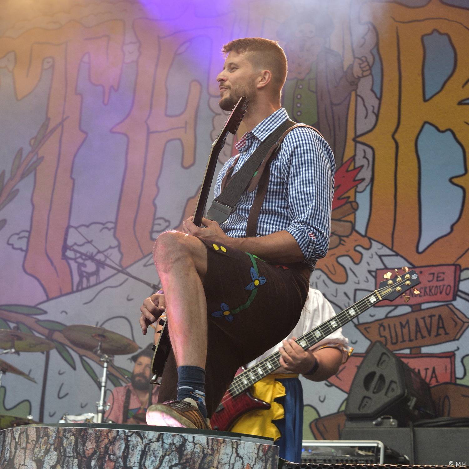 Pekelný ostrov se po dvou letech probudil do pořádného pekla. Hráli Vypsaná fiXa, Traktor i Dymytry