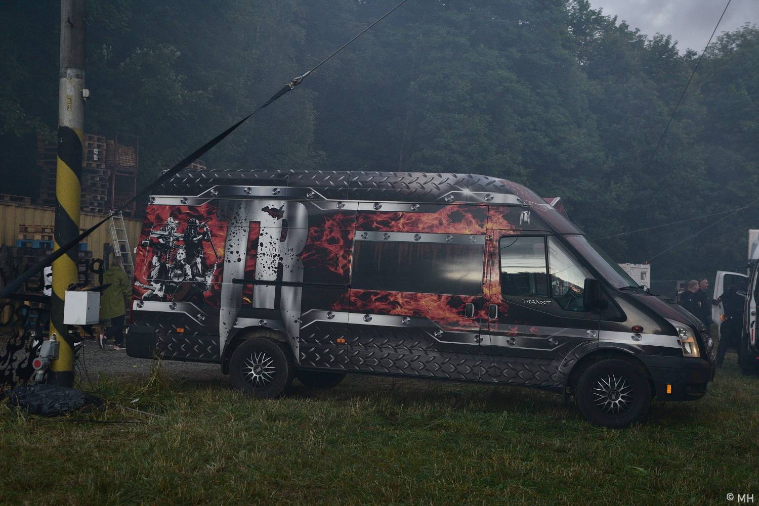 Pekelný ostrov se po dvou letech probudil do pořádného pekla. Hráli Vypsaná fiXa, Traktor i Dymytry