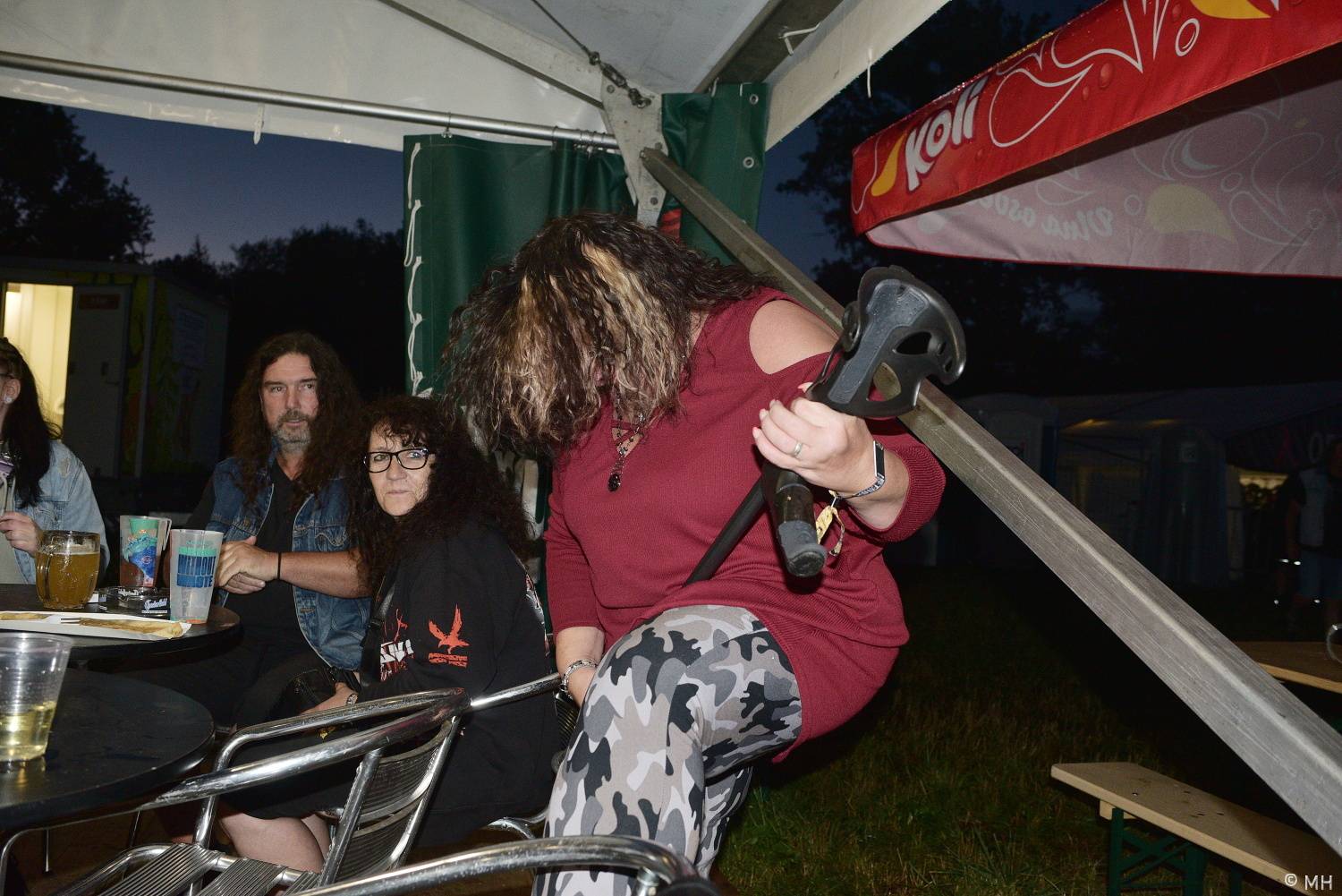 Pekelný ostrov se po dvou letech probudil do pořádného pekla. Hráli Vypsaná fiXa, Traktor i Dymytry