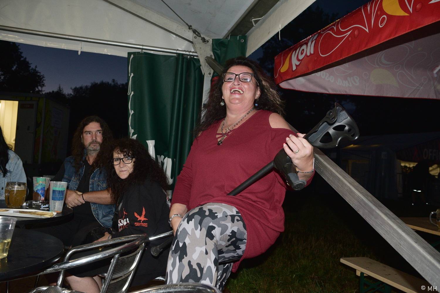 Pekelný ostrov se po dvou letech probudil do pořádného pekla. Hráli Vypsaná fiXa, Traktor i Dymytry