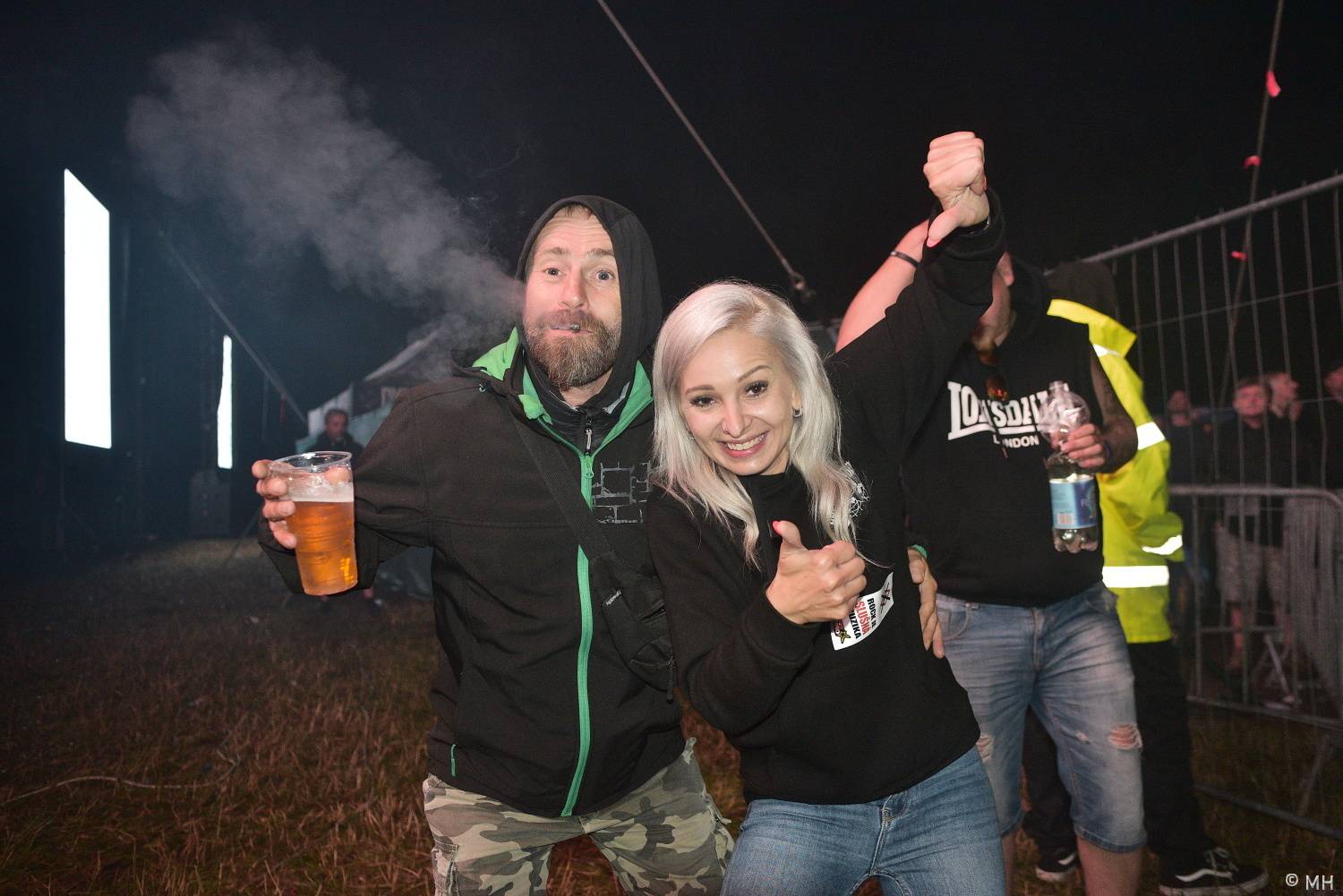 Pekelný ostrov se po dvou letech probudil do pořádného pekla. Hráli Vypsaná fiXa, Traktor i Dymytry