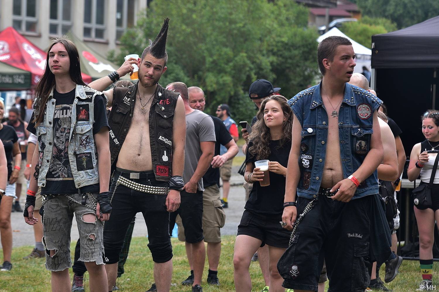 Třináctka byla pro Rock for JK Manětín šťastným číslem. Zahráli Vypsaná fiXa, Škwor i Alkehol