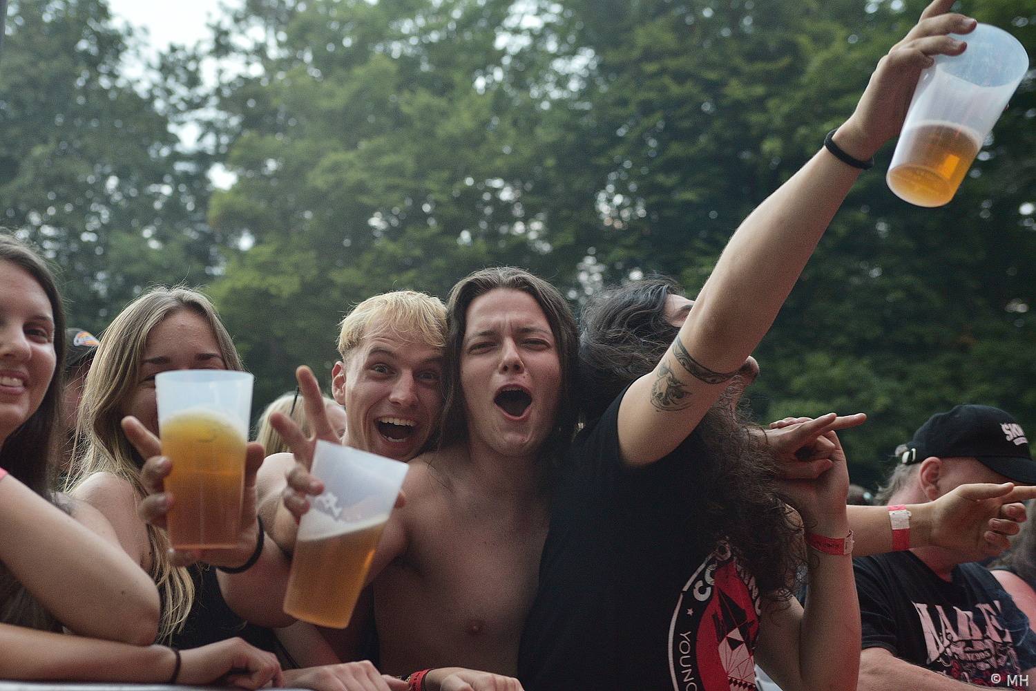 Třináctka byla pro Rock for JK Manětín šťastným číslem. Zahráli Vypsaná fiXa, Škwor i Alkehol