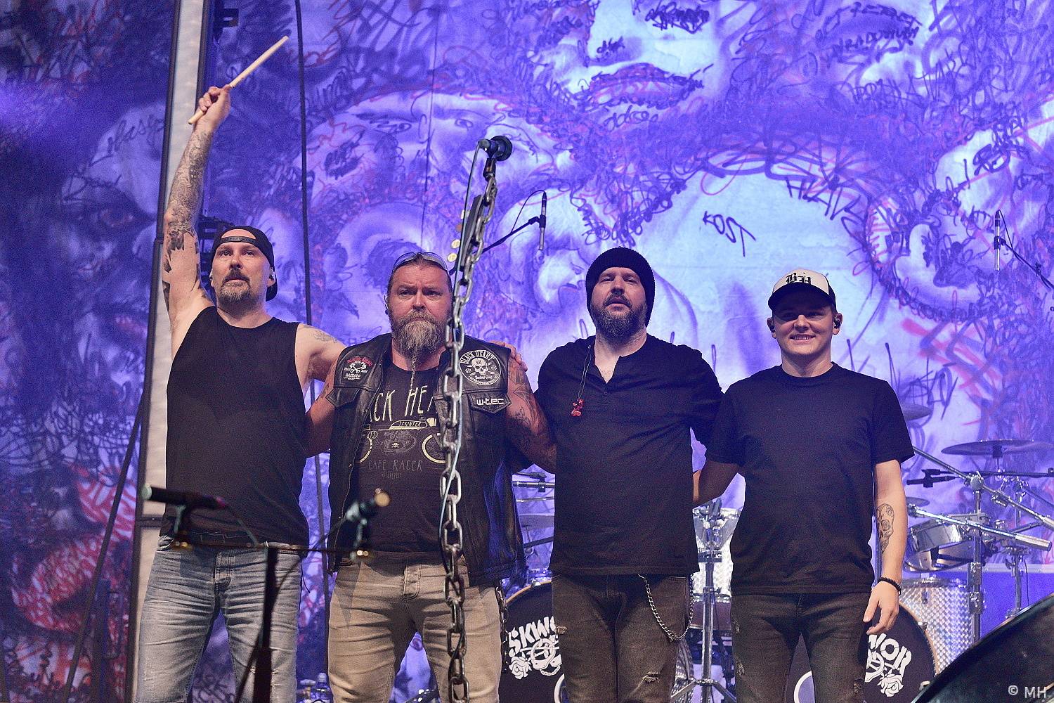 Třináctka byla pro Rock for JK Manětín šťastným číslem. Zahráli Vypsaná fiXa, Škwor i Alkehol