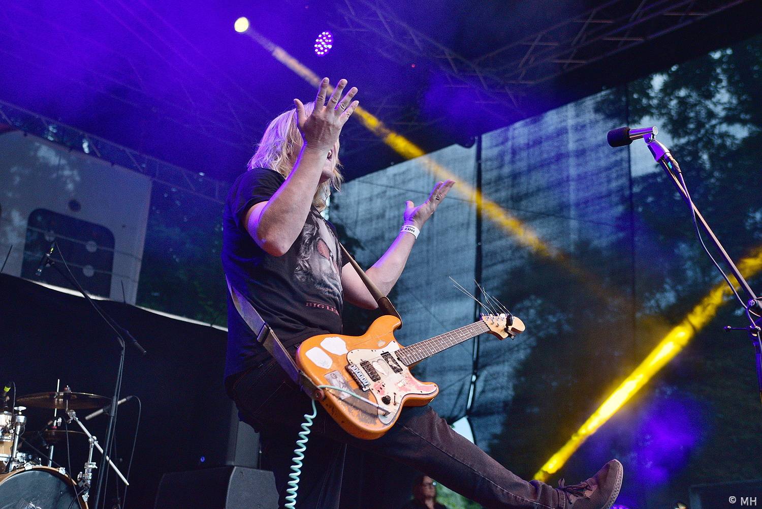 Třináctka byla pro Rock for JK Manětín šťastným číslem. Zahráli Vypsaná fiXa, Škwor i Alkehol