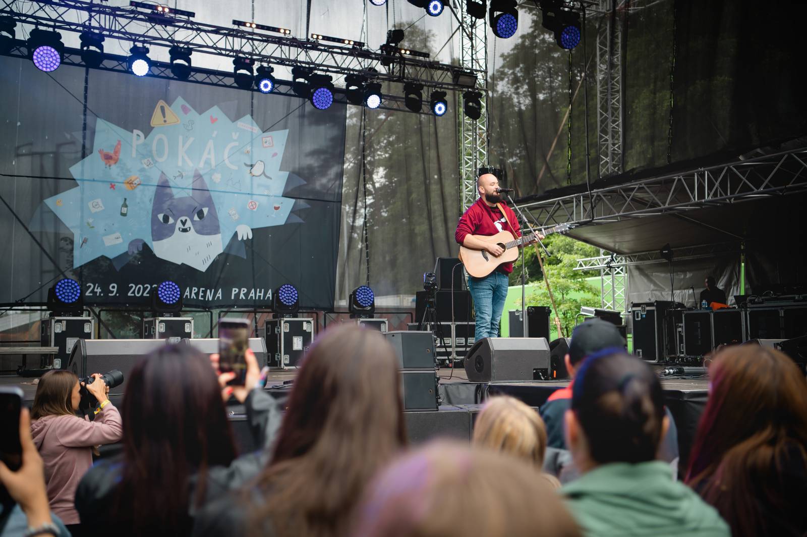 Déšť ani chlad fanoušky neodradily. Vysočina Fest přivítal IMT Smile, Inekafe, Annu K. i Horkýže slíže
