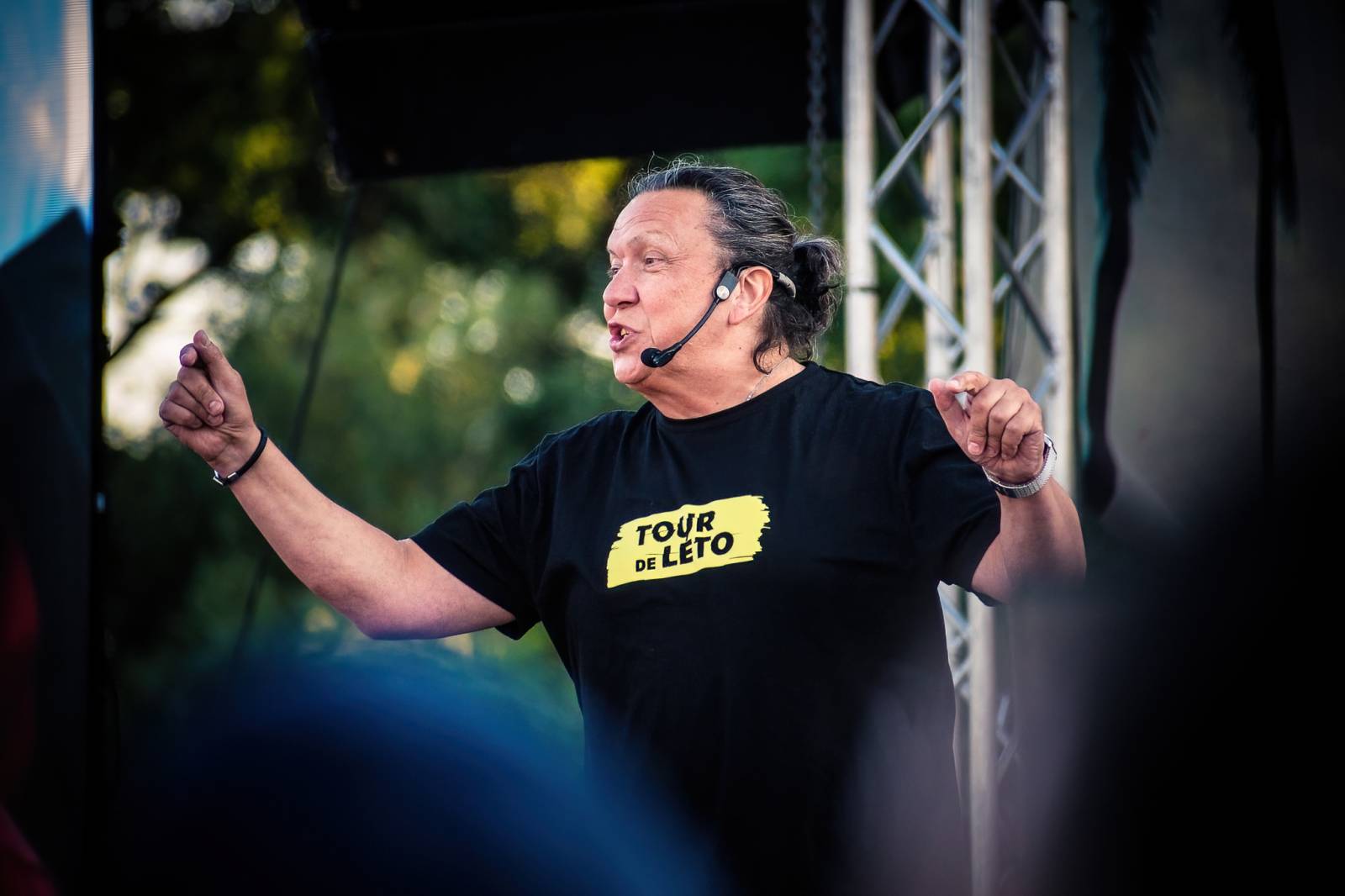 Marek Ztracený na svém Tour de léto zamířil do Pardubic, fanoušci ho dojali