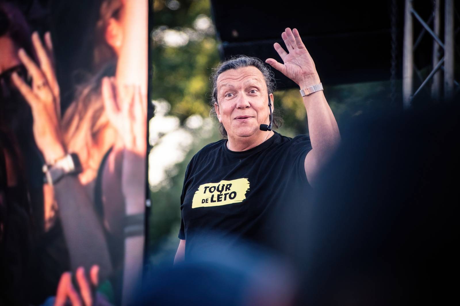 Marek Ztracený na svém Tour de léto zamířil do Pardubic, fanoušci ho dojali