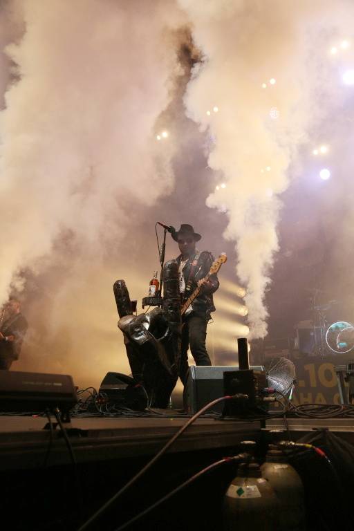 Kunětickou horu rozezpívali Tomáš Klus, Xindl X, Mirai i Mig 21