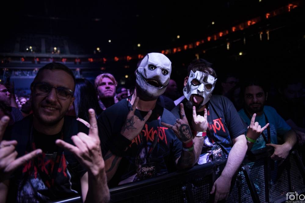 Slipknot s sebou přivezli atmosféru rockového klubu