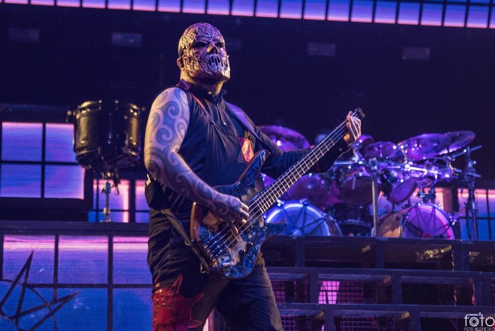 Slipknot s sebou přivezli atmosféru rockového klubu