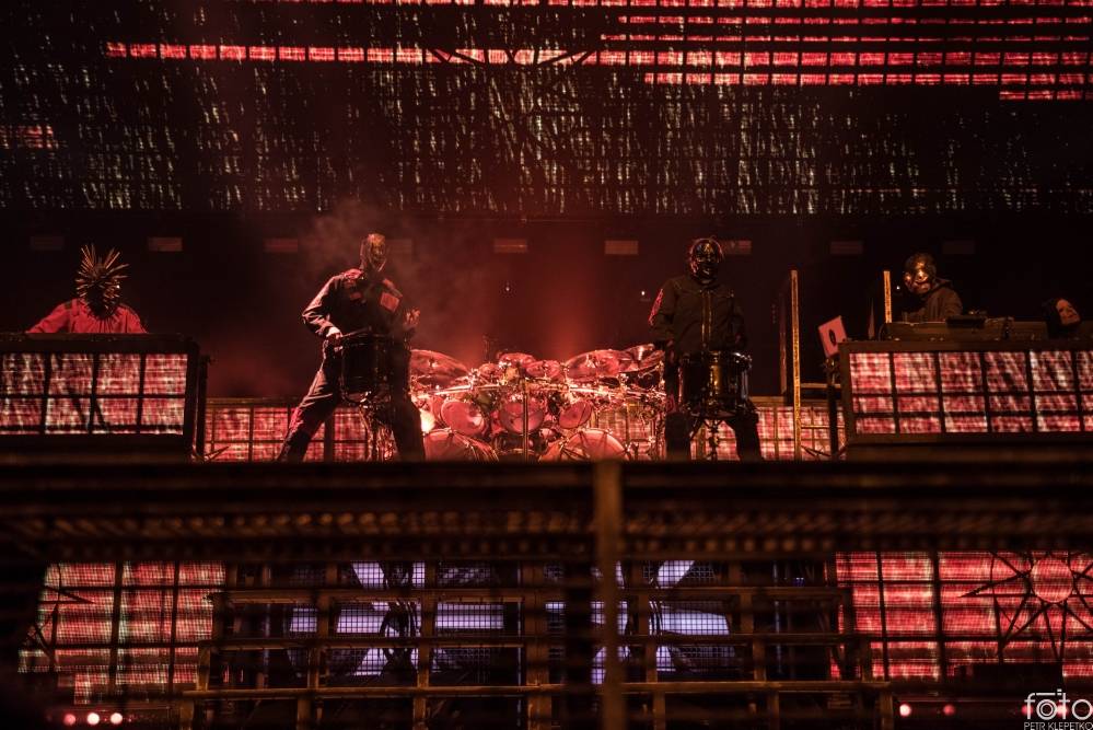 Slipknot s sebou přivezli atmosféru rockového klubu