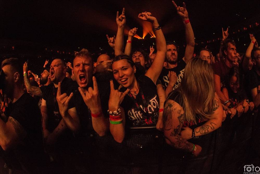 Slipknot s sebou přivezli atmosféru rockového klubu
