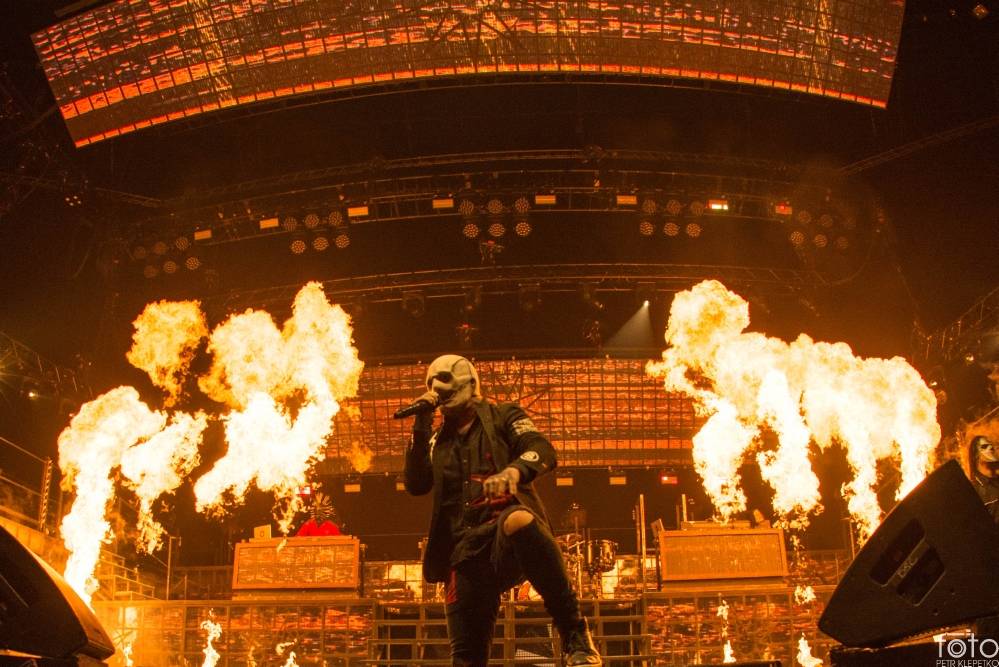 Slipknot s sebou přivezli atmosféru rockového klubu