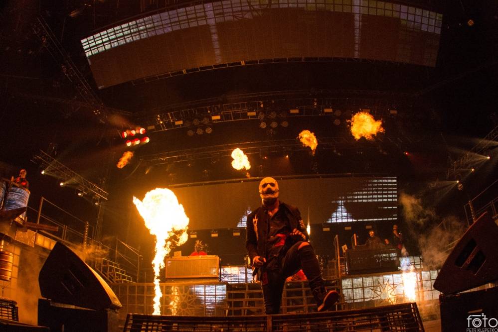 Slipknot s sebou přivezli atmosféru rockového klubu